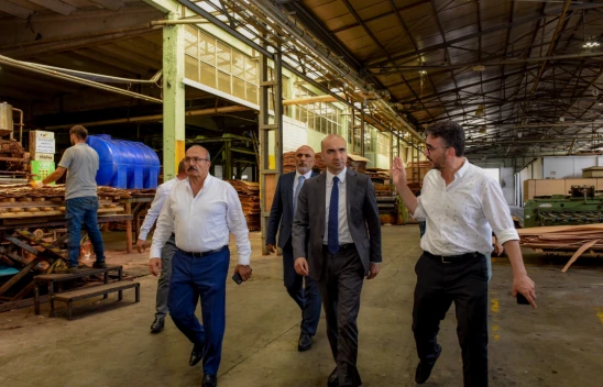 Kosgeb Genel Başkanı, Ekol Kontrplak'ı Ziyaret Etti