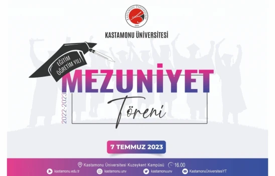 KÜ'de mezuniyet heyecanı yaşanacak