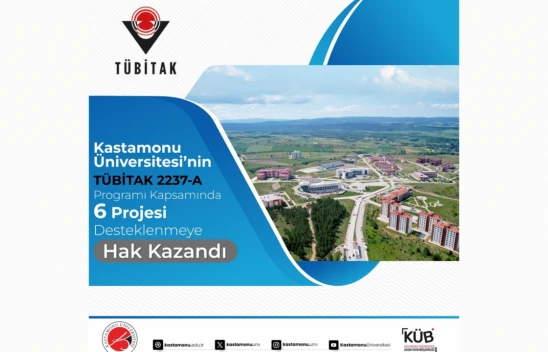 KÜ'nün 6 Projesi Desteklenmeye Hak Kazandı