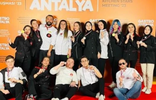 KÜ Öğrencilerinden 4 Altın Madalya