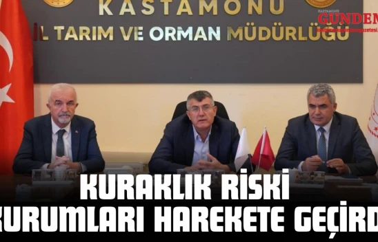 Kuraklık Riski Kastamonu'da Kurumları Harekete Geçirdi