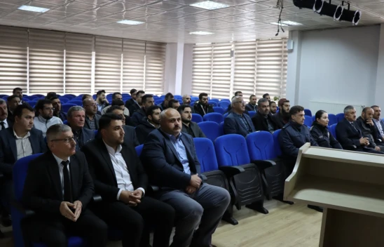 Küre'de Aylık Mutat Toplantısı Gerçekleştirildi