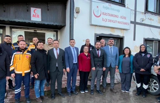 Küre İlçe Hastanesi Sona Yaklaşıyor