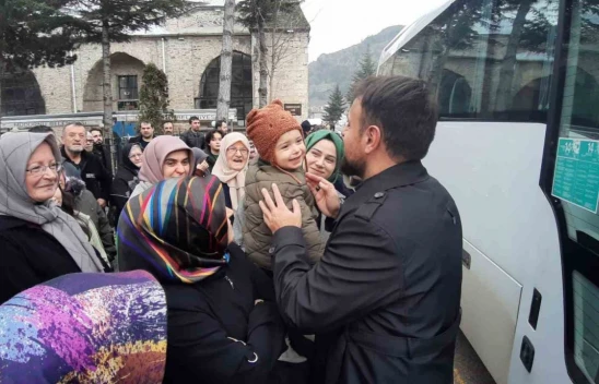 Kutsal Topraklara Dualarla Uğurlandılar