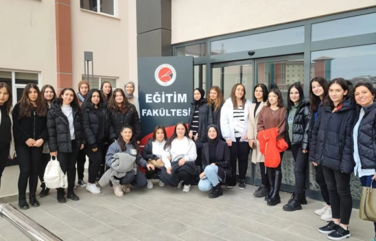 Lise Öğrencilerinden Eğitim Fakültesi'ne Ziyaret