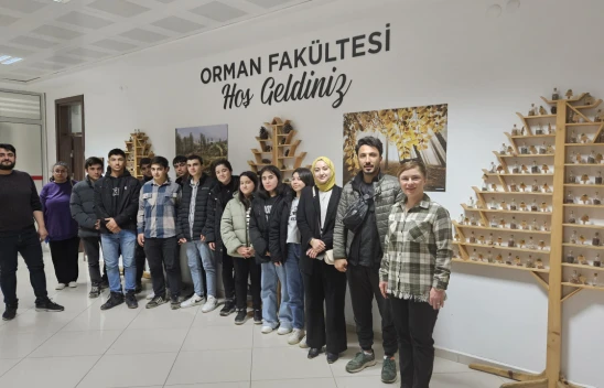 Lise Öğrencilerinden Orman Fakültesi'ne Ziyaret