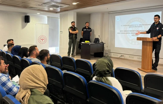 Maddi Delillere Yaklaşım Eğitimi Verildi