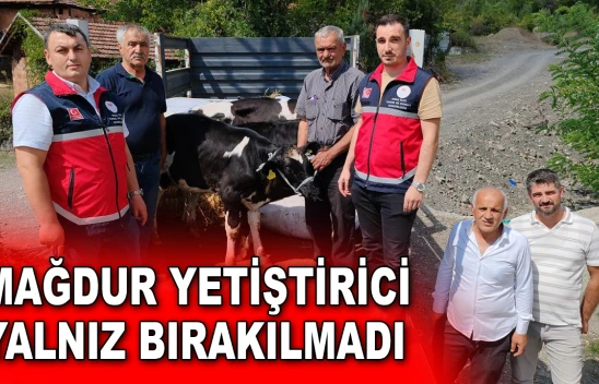 Mağdur Yetiştirici Yalnız Bırakılmadı