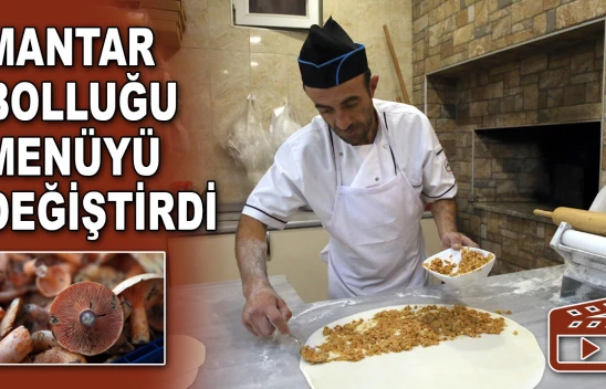 Mantar Bolluğu Menüyü Değiştirdi
