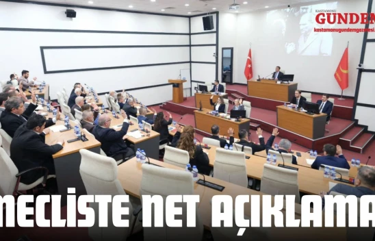 Mecliste Net Açıklama!