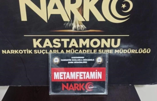 Metamfetaminle yakalandı, tutuklandı