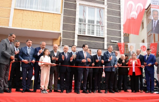 MHP Seydiler'de Seçim Ofisini Açtı