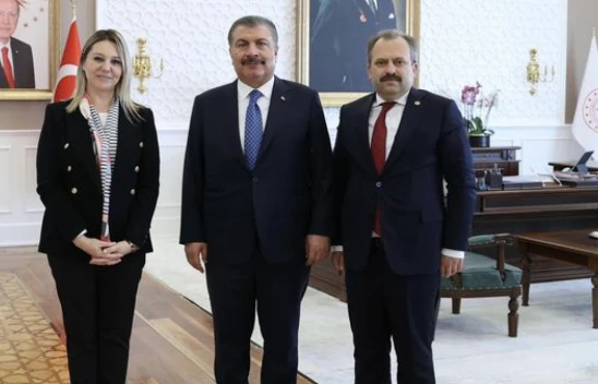 Milletvekili Uluay ve Ekmekci'den Bakan Koca'ya ziyaret