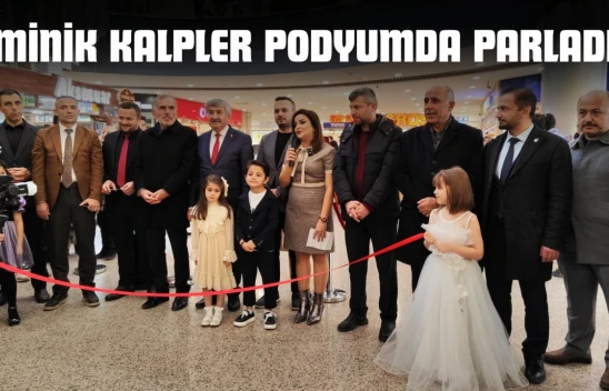 Minik Kalpler Podyumda Parladı