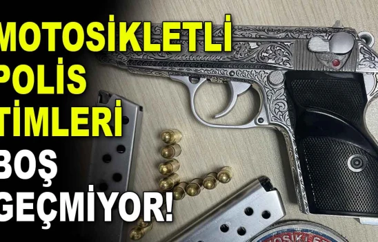 Motosikletli Polis Timleri Boş Geçmiyor!