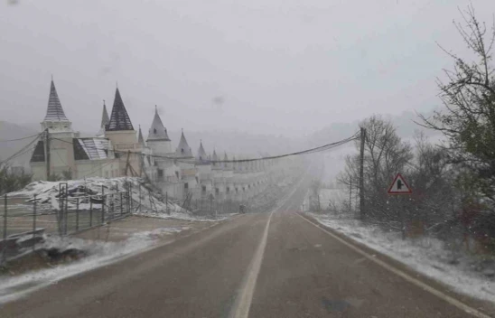 Mudurnu Beyaz Gelinliğini Giydi