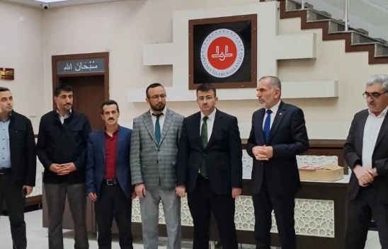 Müftü Derin, Personelin Bayramını Tebrik Etti