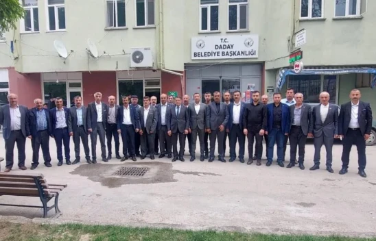 Muhtarlardan Başkan Yanık'a Ziyaret