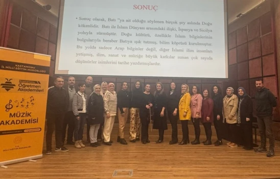 Müzik Akademisi'nde 'İlim, Sanat, Müzik' Konuşuldu