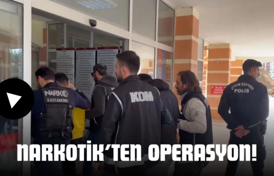 Narkotik'ten Operasyon: 3 Tutuklama