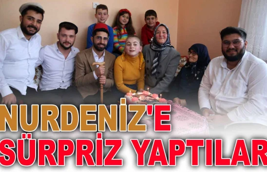 Nurdeniz'e Sürpriz Yaptılar