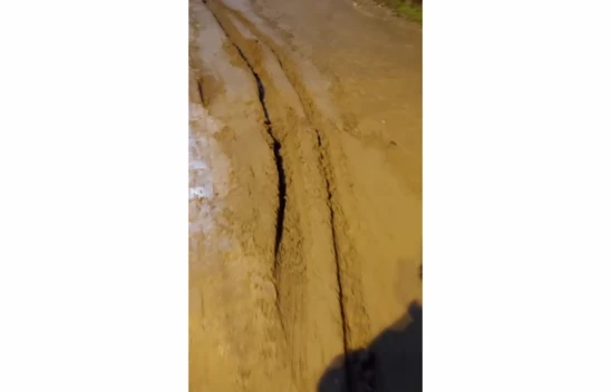 O İlçede Doğalgaz Çalışmaları Sabote Edildi