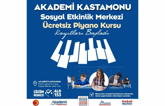 O Kurs İçin Kayıtlar Başladı!