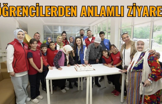 Öğrencilerden Anlamlı Ziyaret