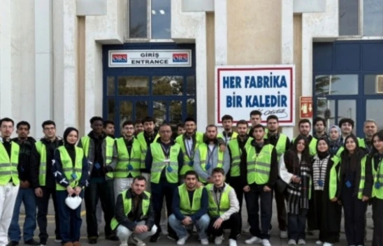 Öğrencilerden ORS Rulman Fabrikası'na Teknik Gezi