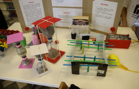 Öğrencilerin Elinde Hayat Buldu