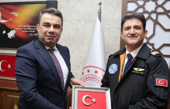 Öğretim Görevlisi Tuncay'dan,  İl Millî Eğitim Müdürü Gümüş'e Ziyaret