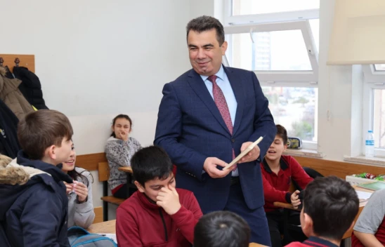 Okul Ziyaretleri Darende Ortaokulu İle Devam Etti