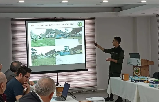 Orman Sahadaki Çalışmalarını Hızla Sürdürüyor