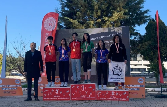 Oryantiring Şampiyonası'ndan 4 Madalyayla Döndüler