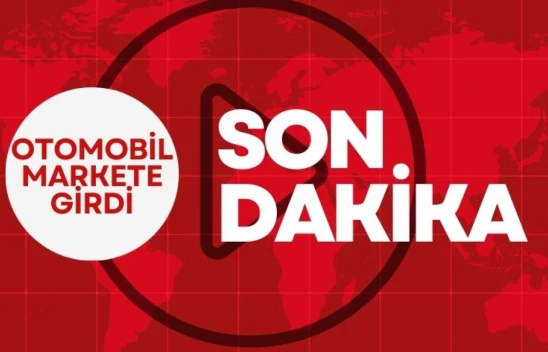 Otomobil Markete Girdi