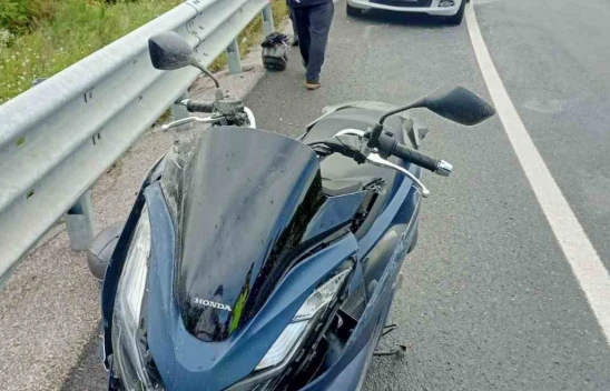 Motosiklet Sürücüsü Hastanede Öldü