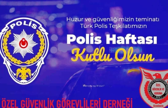 Özgüder Başkanı Burhan Kendirci: 'Polis Teşkilatımız İle Çalışmaktan Onur Duyuyoruz'