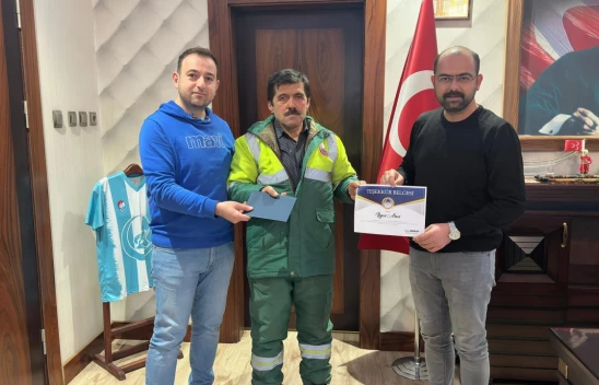 Özverili Çalışmaları Ödüllendirildi