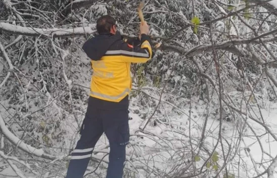 Paletli Ambulansla Hastaneye Ulaştırıldı