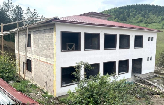 Pınarbaşı'nda Anaokulu İnşaatını İncelediler