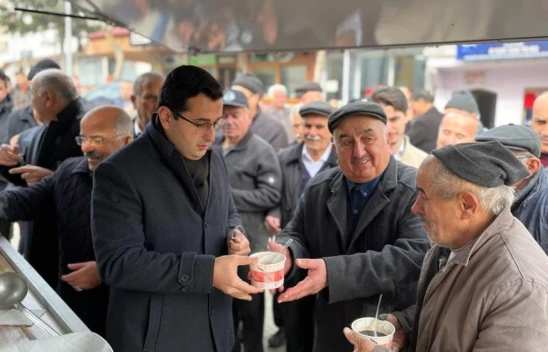 Pınarbaşı'nda Kara Çorba İkram Edildi
