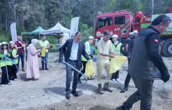 Pınarbaşı'nda 'Orman Benim' Etkinliğiyle Doğaya Sahip Çıkıldı