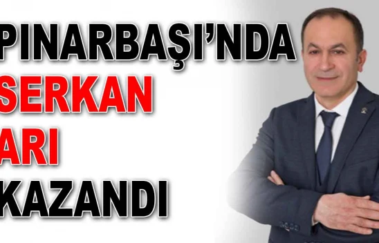Pınarbaşı'nda Serkan Arı Kazandı