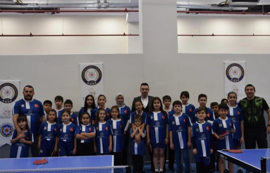 Polis Gücü'nden Sporcularına Malzeme Desteği