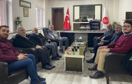 Prof. Dr. Hasan Kamil Yılmaz'dan Müftü Derin'e Ziyaret