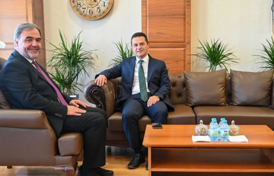 Rektör Topal'dan, Rektör Karataş'a Ziyaret