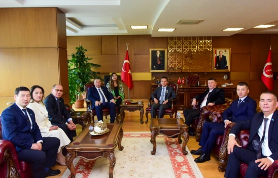 Rektör Topal, Kazakistan Heyetini Ağırladı