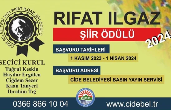 Rıfat Ilgaz Şiir Yarışması Düzenlenecek