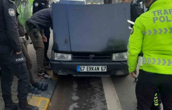 Sahte Plakayla Trafiğe Çıktı 40 Bin Lira Ceza Yedi