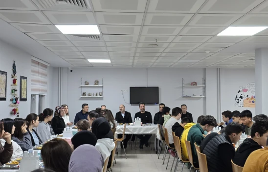 Sahurda Öğrencilerle Buluştular